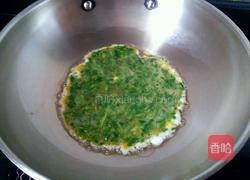 香椿煎蛋的做法图解7