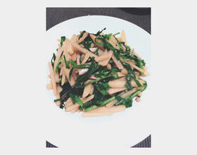 土豆丝炒韭菜[图]
