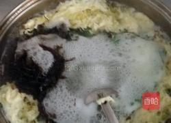 紫菜包菜蛋汤的做法图解3