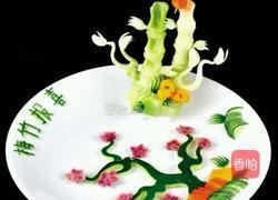 窝头夹辣子肉丁的做法图解3