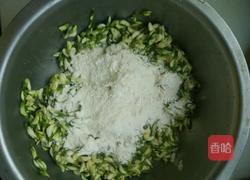 香煎槐花饼的做法图解3