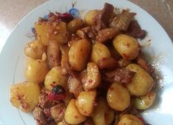 红烧肉闷土豆