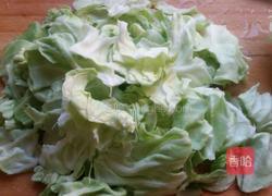 醋溜包菜的做法图解2