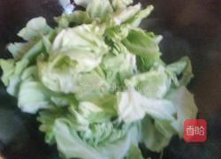 醋溜包菜的做法图解4