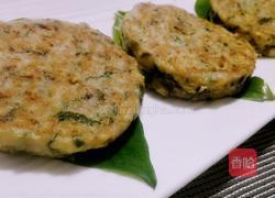 香煎豆腐香椿饼的做法图解8