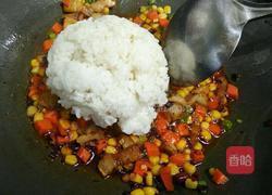 干妈回锅肉炒饭的做法图解4