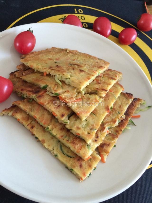 黄瓜胡萝卜鸡蛋饼