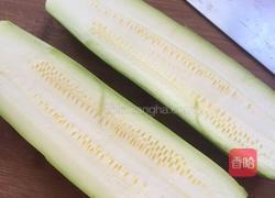 西葫芦小炒肉片的做法图解1