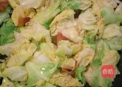 手撕包菜的做法图解4