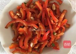 凉拌甜辣椒的做法图解1