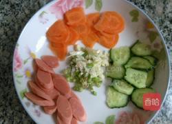 什锦炒面片的做法图解2