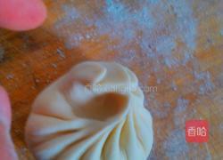菊花包子的包法的做法图解4