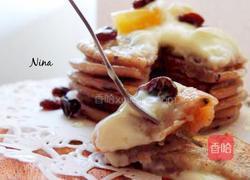 肉桂黑芝麻松饼的做法图解4