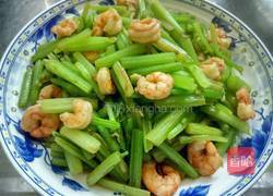 芹菜炒虾仁的做法图解11