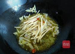 野蒜百叶炒咸肉丝的做法图解4