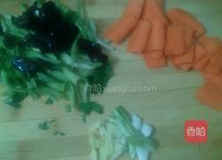 芹菜炒豆腐的做法图解3