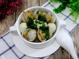 蛤蜊鹌鹑蛋豆腐羹的做法[图]