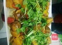 家常大盘鸡的做法图解11