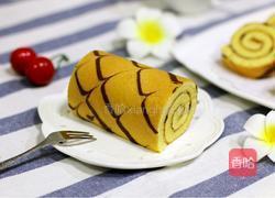 花纹蛋糕卷的做法图解27
