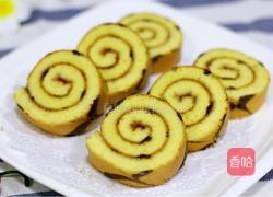 花纹蛋糕卷的做法图解28