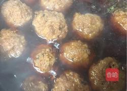 紅燒獅子頭的做法图解5