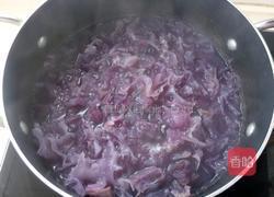 紫薯红枣银耳羹的做法图解3