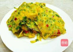 槐花煎鸡蛋的做法图解5