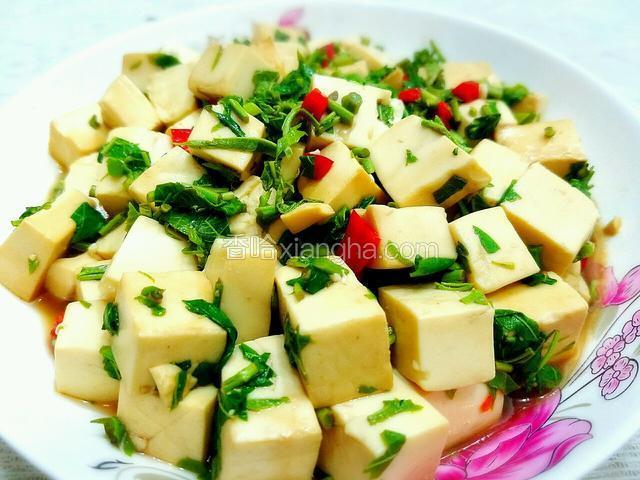 香椿拌豆腐