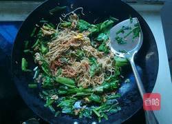 炒细面的做法图解8