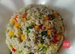 彩椒炒彩虹米饭的做法图解6