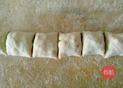香葱火腿花卷的做法图解9