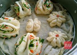 香葱火腿花卷的做法图解11