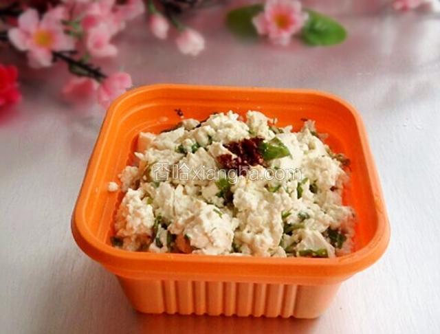 香椿拌豆腐