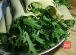 苦菊豆腐卷的做法图解6