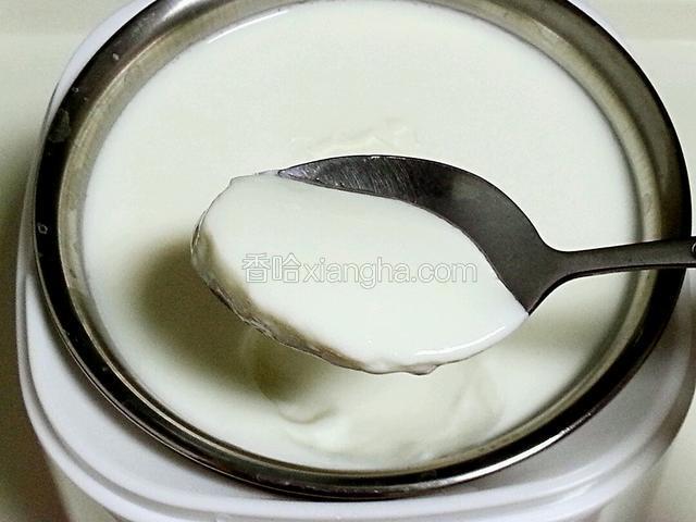 酸奶做好了，是豆腐乳状的哦