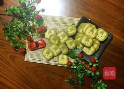 抹茶兔子曲奇的做法图解13