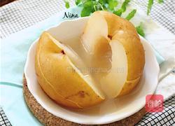 冰糖蒸雪梨的做法图解4