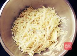 黄金土豆丝摊饼的做法图解1