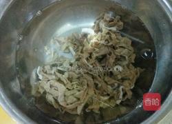 爆炒百叶金针菇的做法图解1