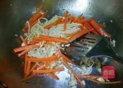 爆炒百叶金针菇的做法图解7