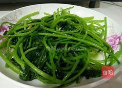 素炒番薯叶的做法图解7