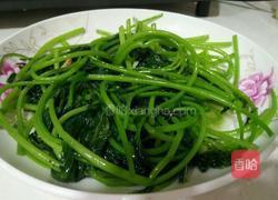 素炒番薯叶的做法图解6