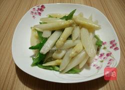 素炒白芦笋的做法图解5