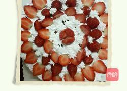 草莓蛋糕的做法图解7