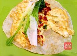 文一大饼鸡蛋的做法图解4