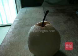 蓝莓蒸梨的做法图解2