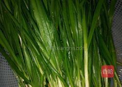 韭菜烙饼的做法图解2