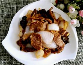 洋葱木耳炒羊肉[图]