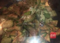 花生油焖青茄子的做法图解5