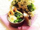 菊花叶咸泡饭